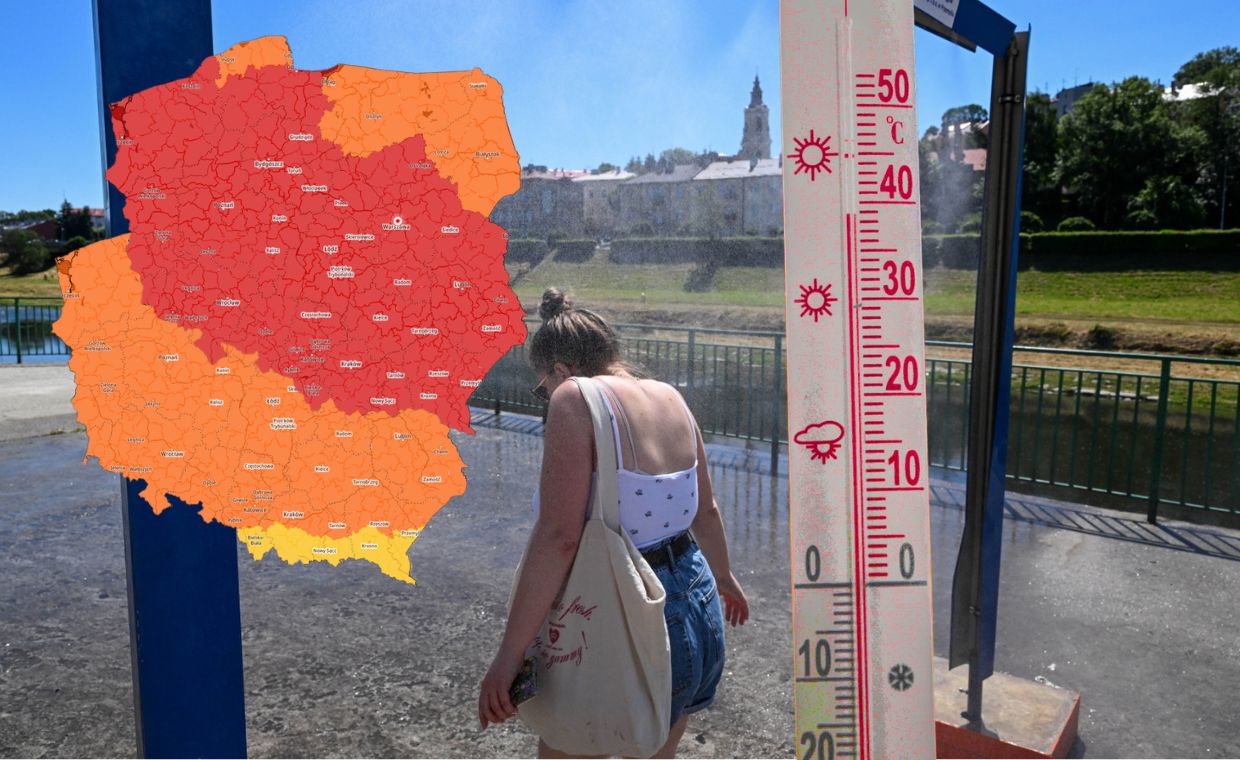 Eskalacja skwaru - IMGW podnosi alarm pogodowy