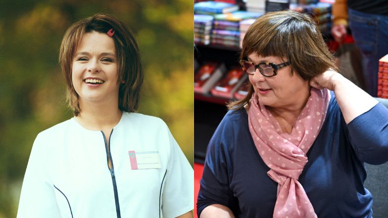 Dawno niewidziana Edyta Jungowska gościła na Targach Książki w Krakowie. Zmieniła się od czasów "Na dobre i na złe"?