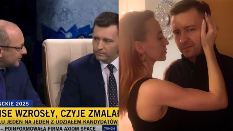 Burzliwa dyskusja w TVN24. Wiceminister do Łukasza Schreibera: "Pan naprawdę chce o żonach rozmawiać?"