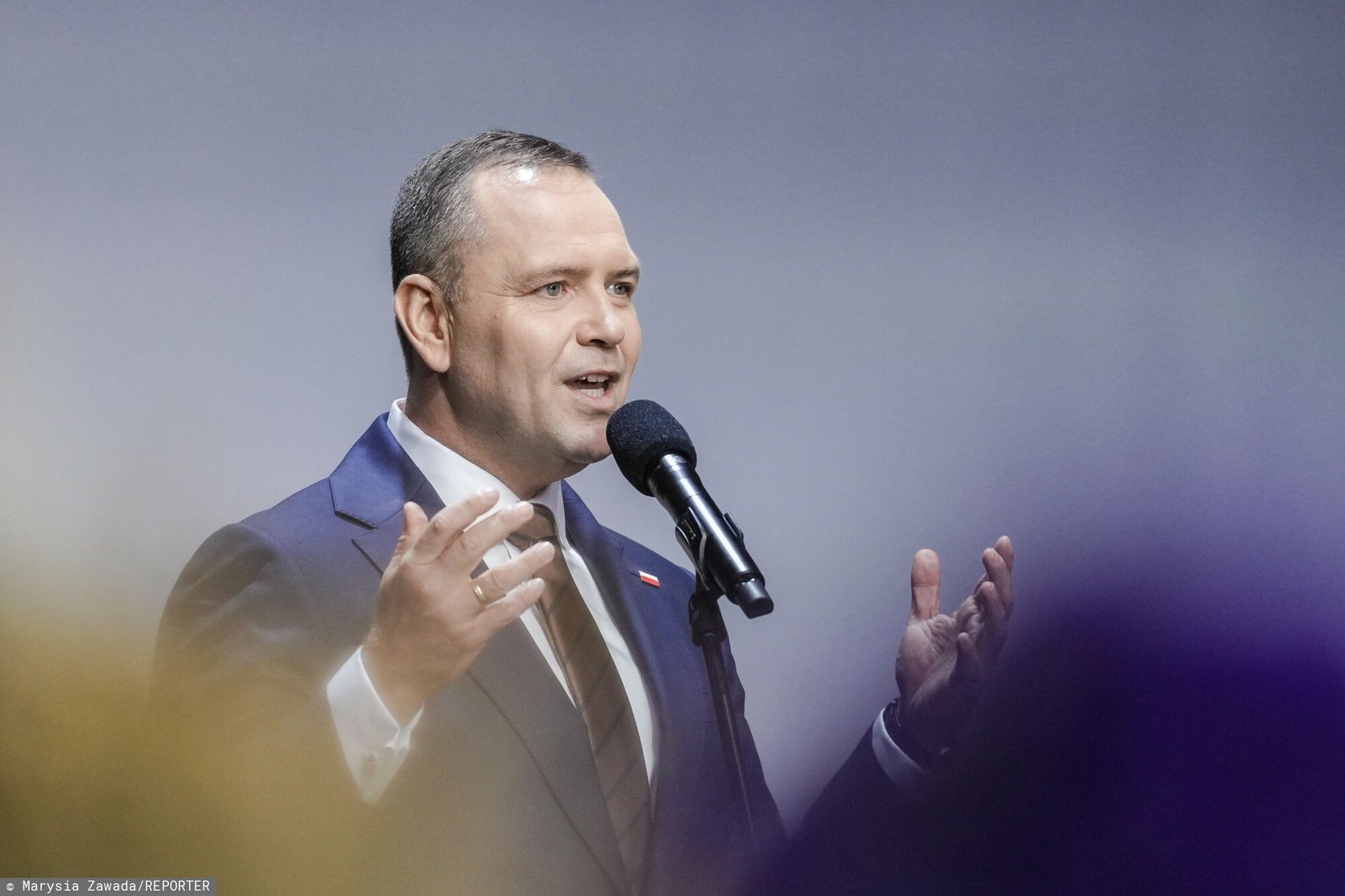 Nawrocki: Takich decyzji nie podejmuje się po słowach Zełenskiego