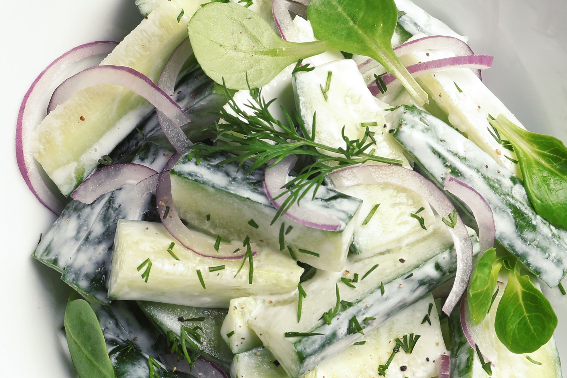 Mizeria po włosku zawładnęła moją kuchnią. Robię ją niemal codziennie