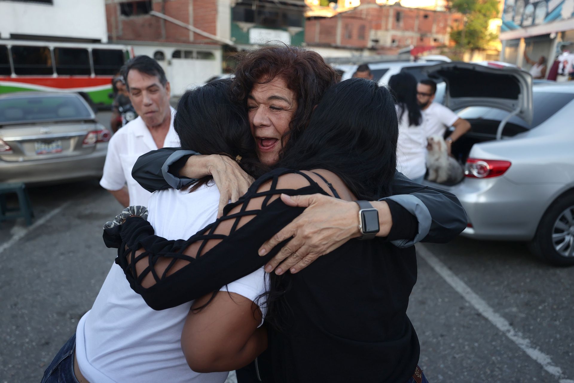 Działo się w nocy. Opozycjoniści w Wenezueli wychodzą na wolność