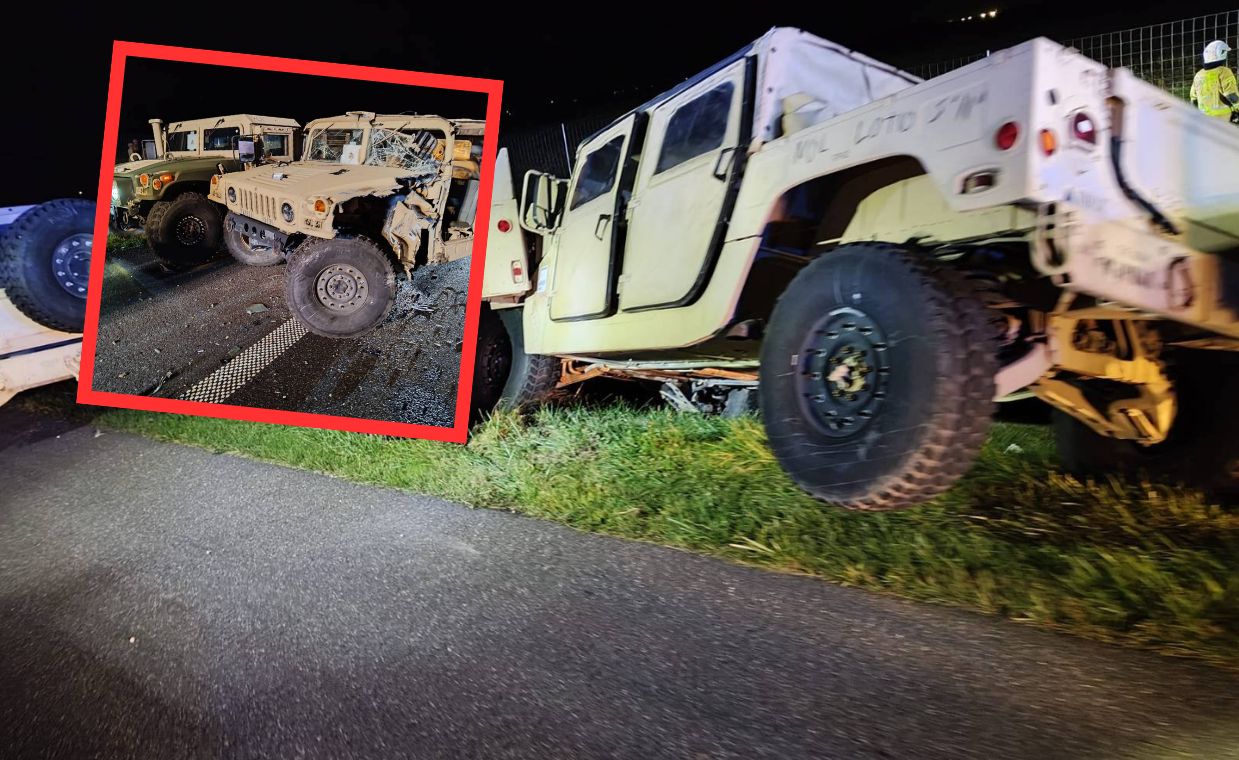Amerykańscy żołnierze ranni. Bus uderzył w kolumnę wojskową na A2