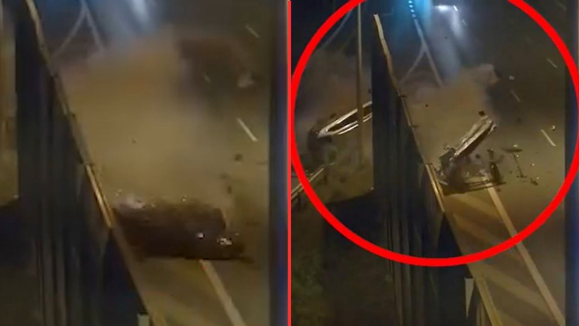 Wypadek na S12. Siła była tak ogromna, iż z samochodu wypadł silnik