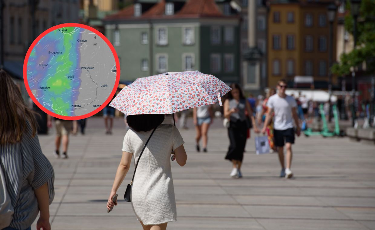 Pogoda na pięć dni. Ciepło ale i deszczowo