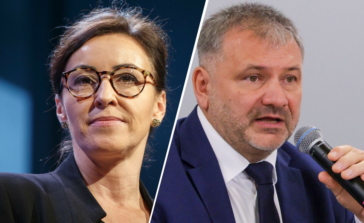 Kuriozalna zapowiedź w TVP. Nazwała Żurka "prawdziwym drwalem"