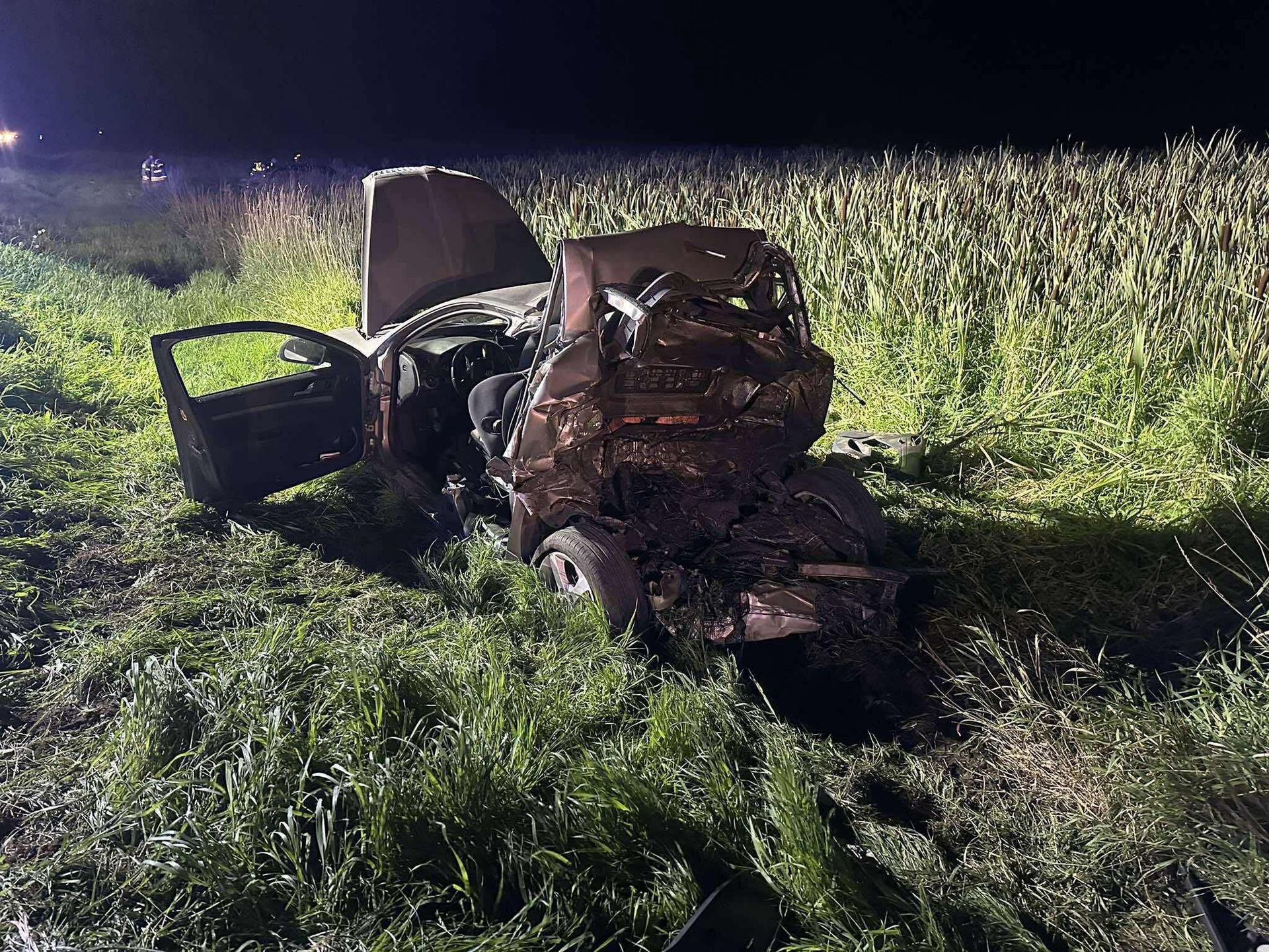Strażak i jego syn zginęli w wypadku. Sprawca usłyszał zarzuty