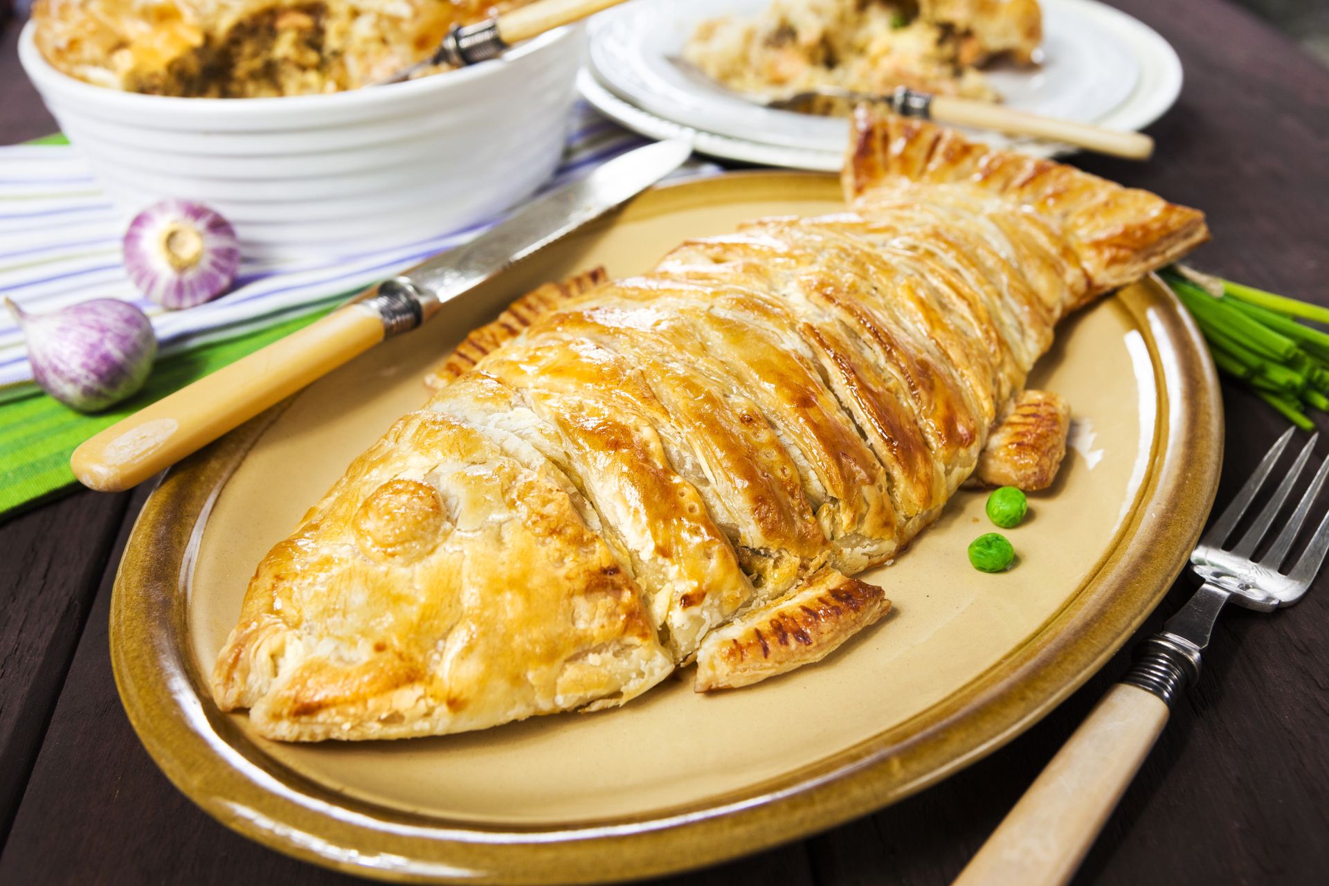 Ryba po grecku w takim wydaniu to prawdziwy hit na święta. Zawsze znika ze stołu jako pierwsza