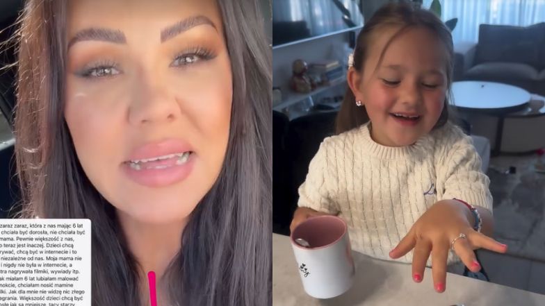 Sylwia Bomba odpowiada internautce, którą OBURZYŁO wideo "zaręczonej" Tosi: "Nie mam zamiaru przepraszać za to, iż wychowuję pewną siebie dziewczynkę!"