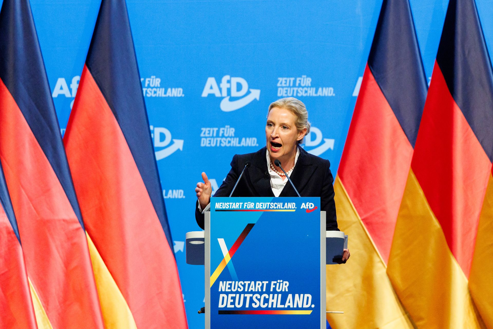 Szefowa AfD zapowiada wyjście z Schengen i euro. "Zamkniemy granice"