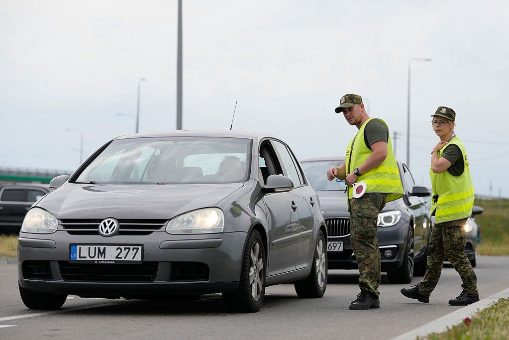 Kontrole na granicy polsko-litewskiej. Ponad 11 tys. osób sprawdzonych
