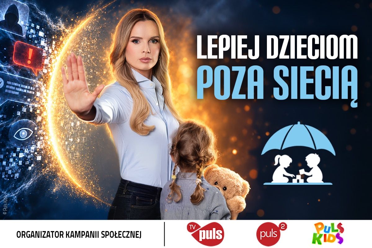 Telewizja Puls rusza z kampanią "Lepiej Dzieciom poza Siecią"