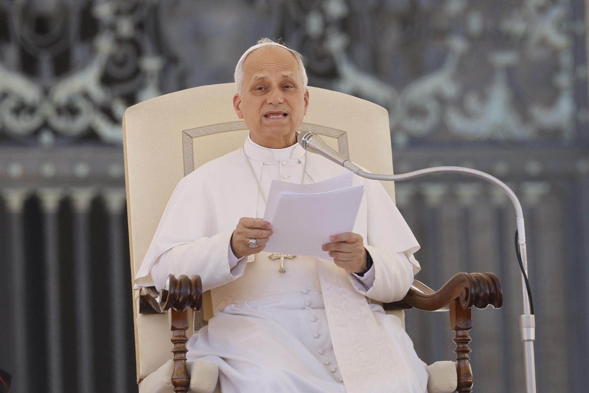 Papież Leon XIV ws. Strefy Gazy. "Nie ma przyszłości opartej na przemocy"