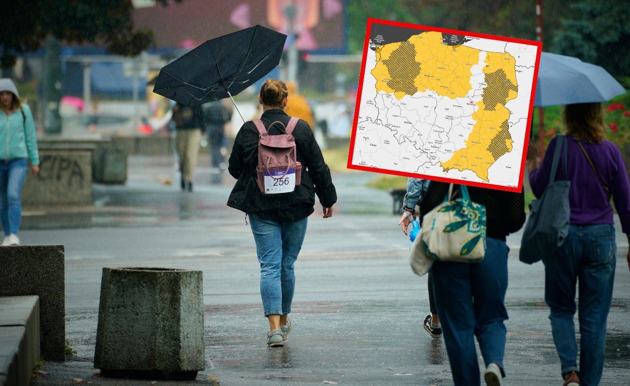 Ostrzeżenia dla 12 województw. Będą burze. Może spaść grad