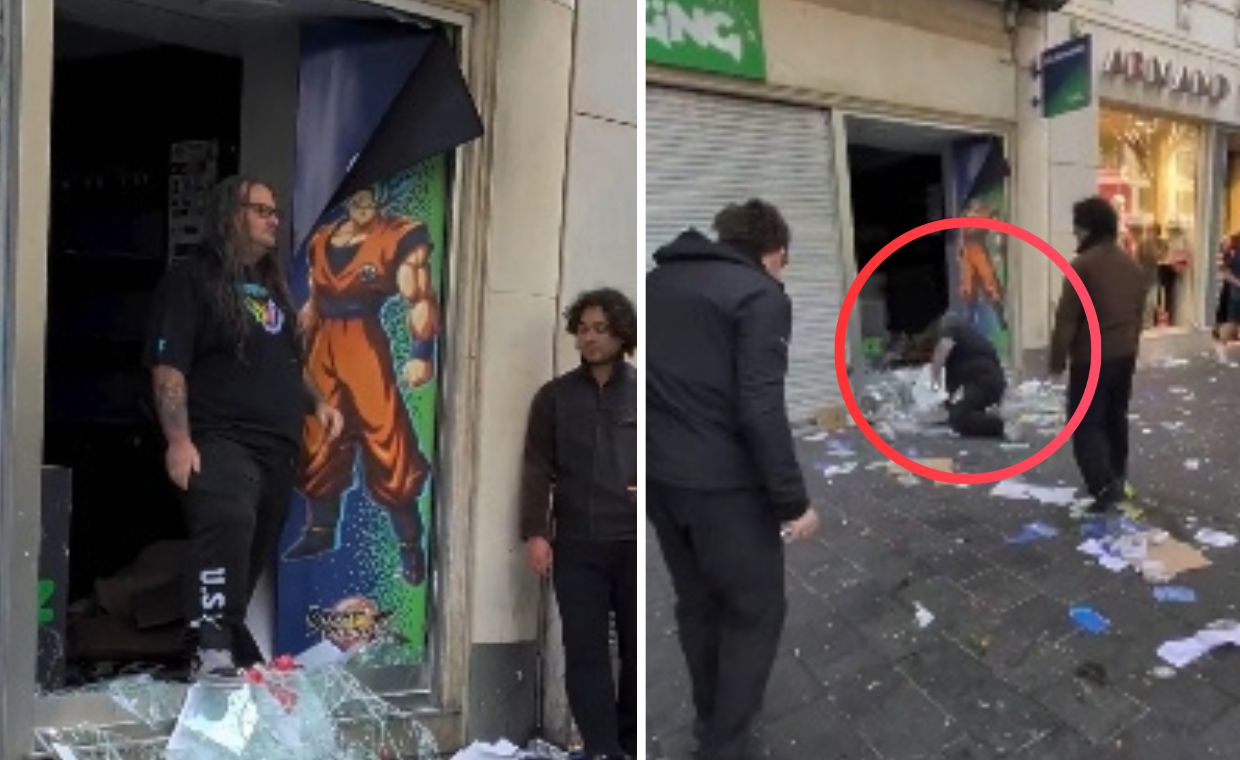 Bronił swojego sklepu przed złodziejami. Wideo z Francji hitem sieci