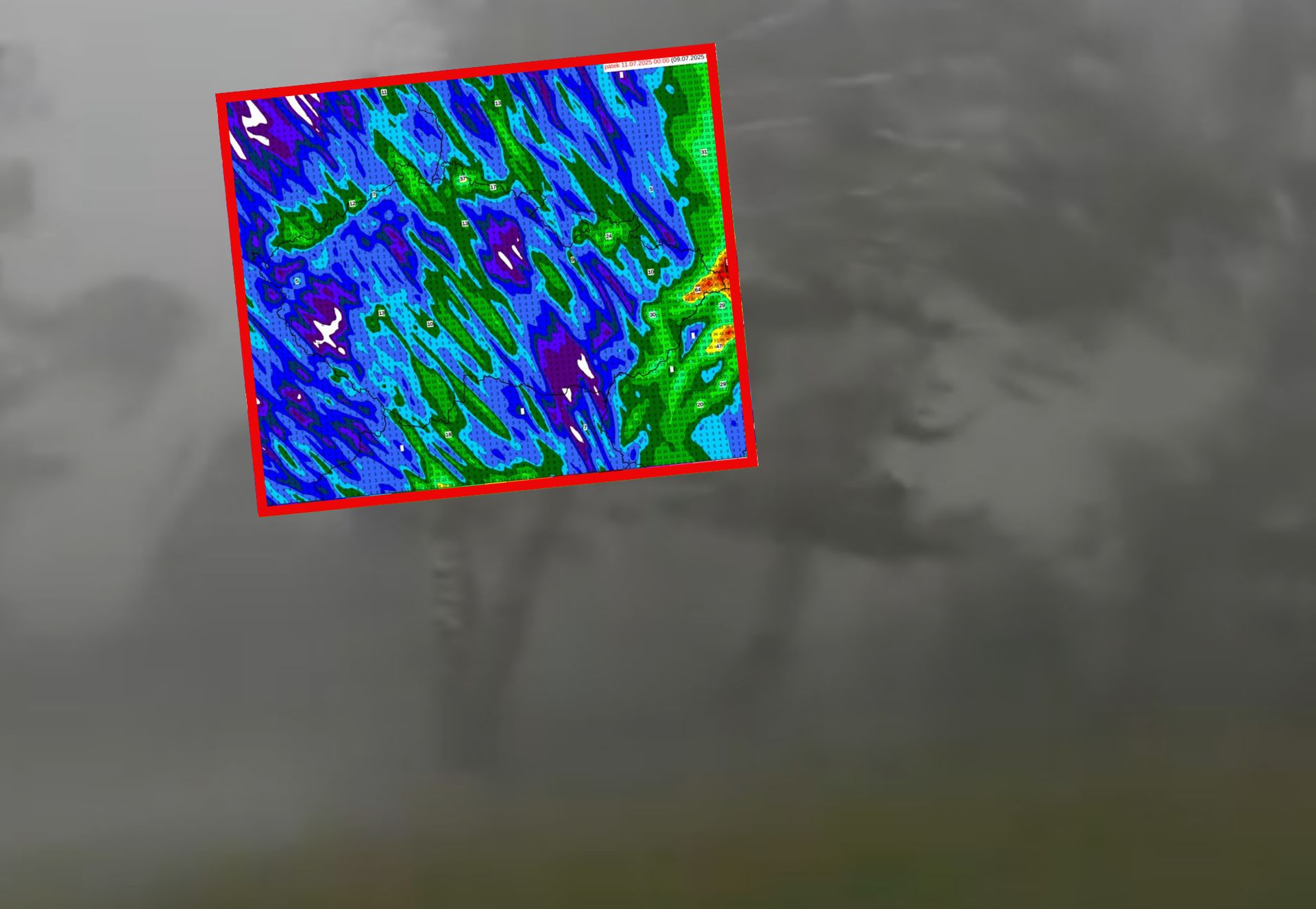 Czesi alarmują. Niebezpieczne opady