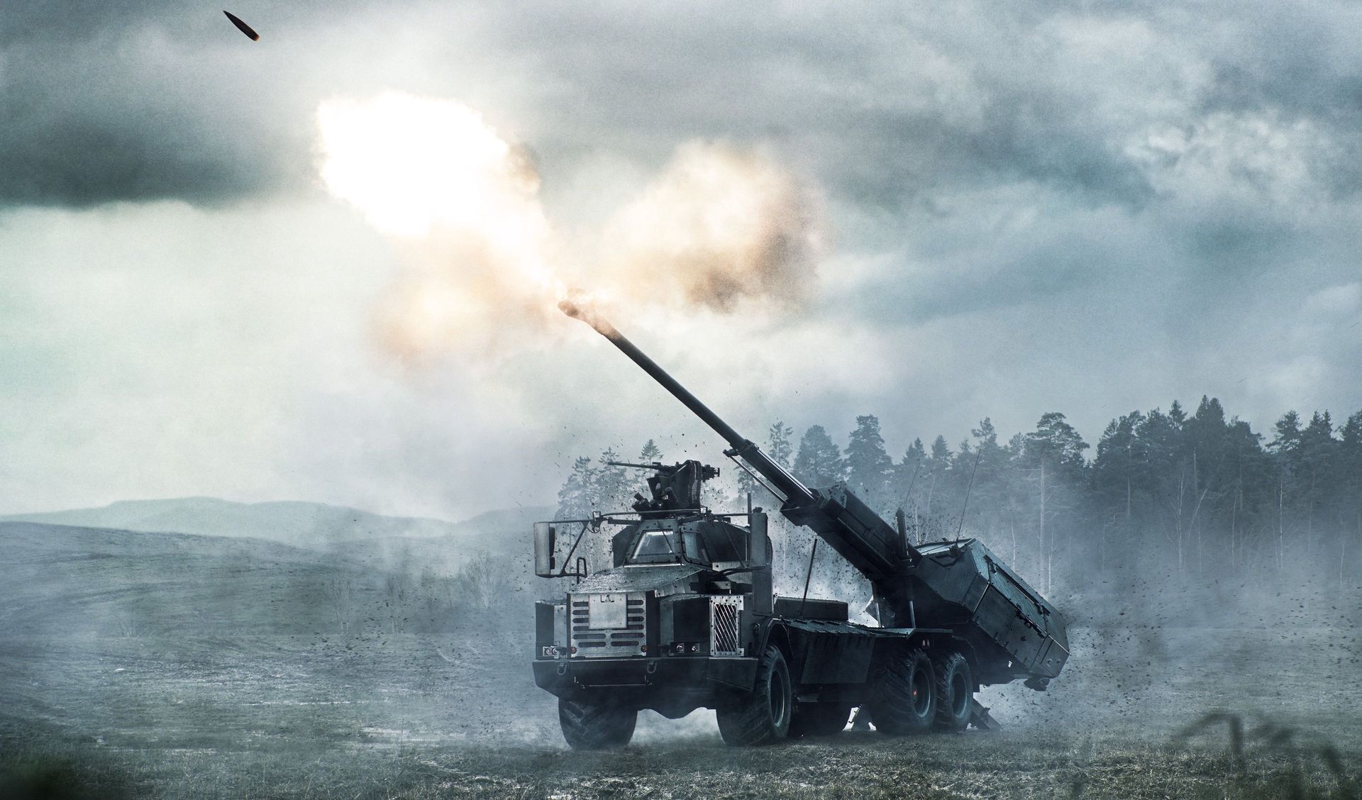 Najszybsze haubice świata w Ukrainie. FH77BW Archer gromi rosyjskie czołgi