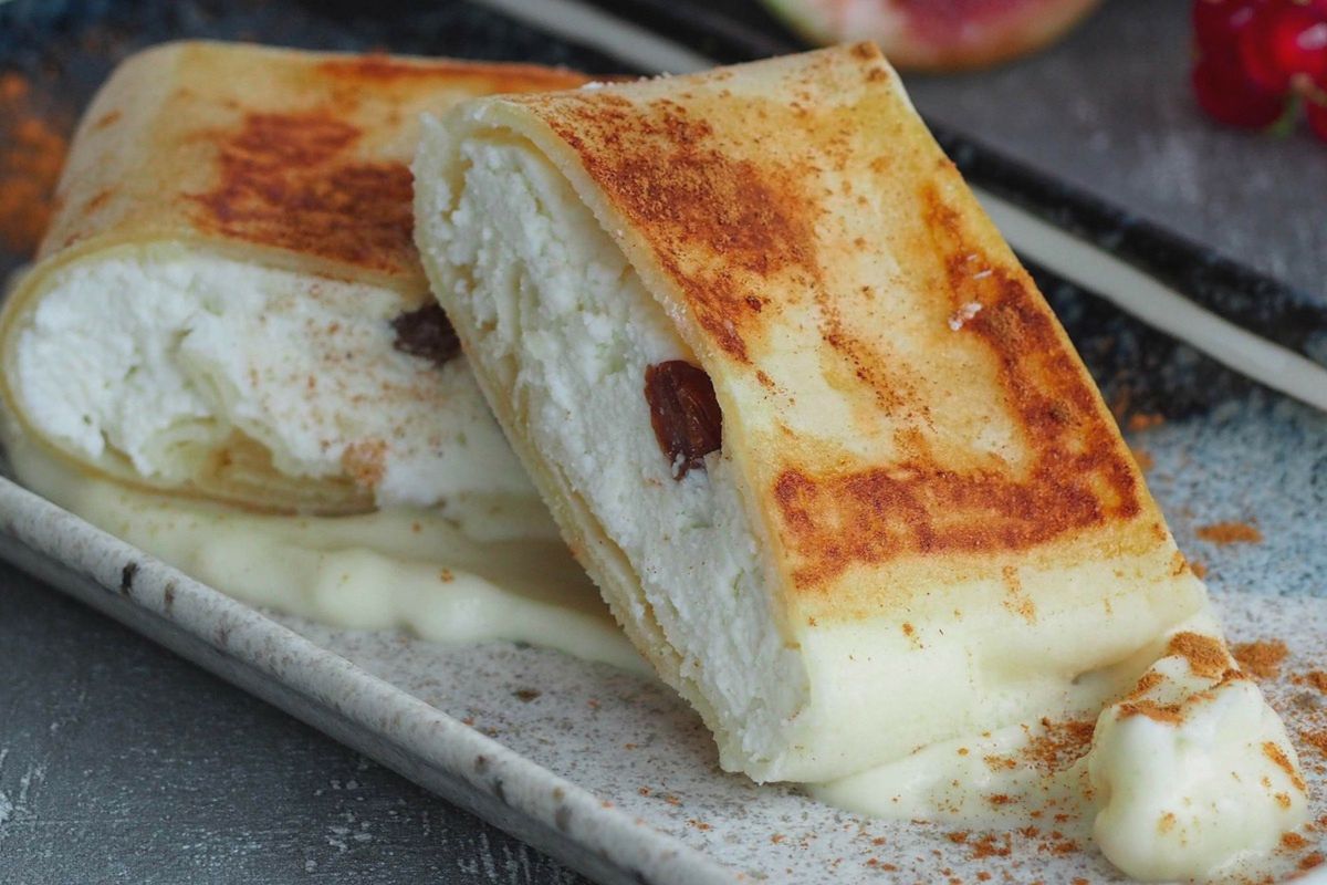 Moja babcia co piątek robiła takie naleśniki. Wszystkie wnuki ustawiały się w kolejce