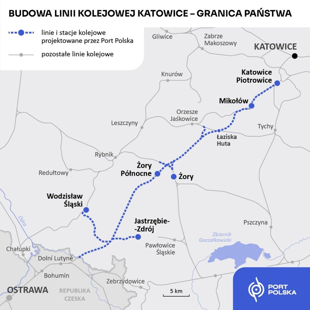 Port Polska połączy Śląsk z Ostrawą. Szybszą koleją do europejskich stolic