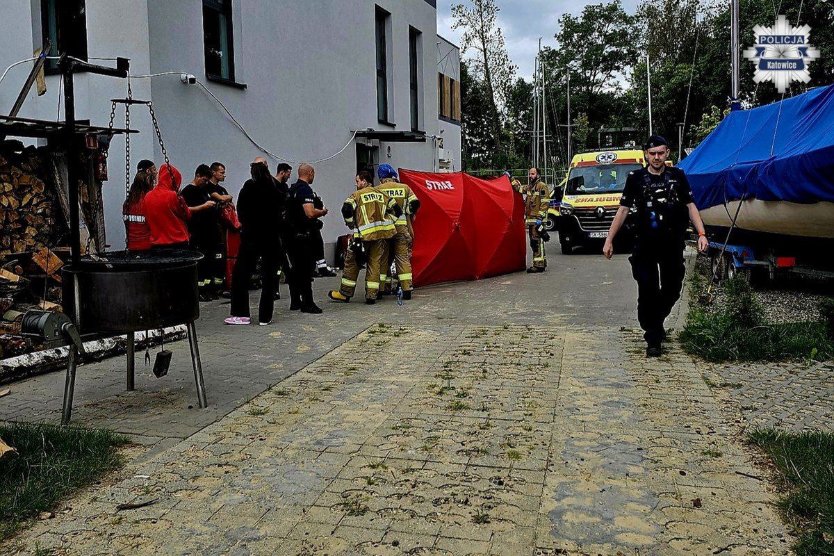 Tragedia w Katowicach. 31-latek utonął w stawie Morawa