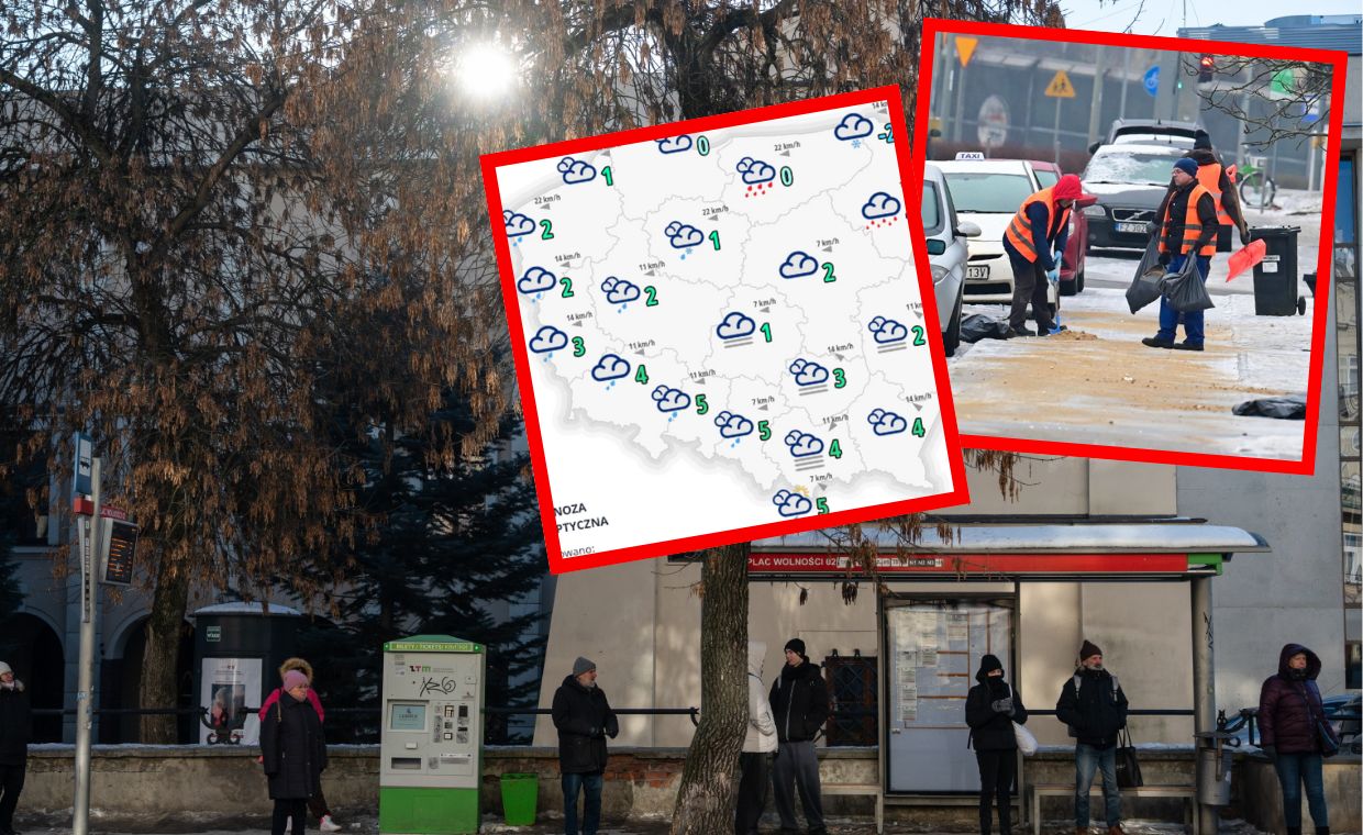 Odwilż niemal w całym kraju. Na południu słupki rtęci podskoczą