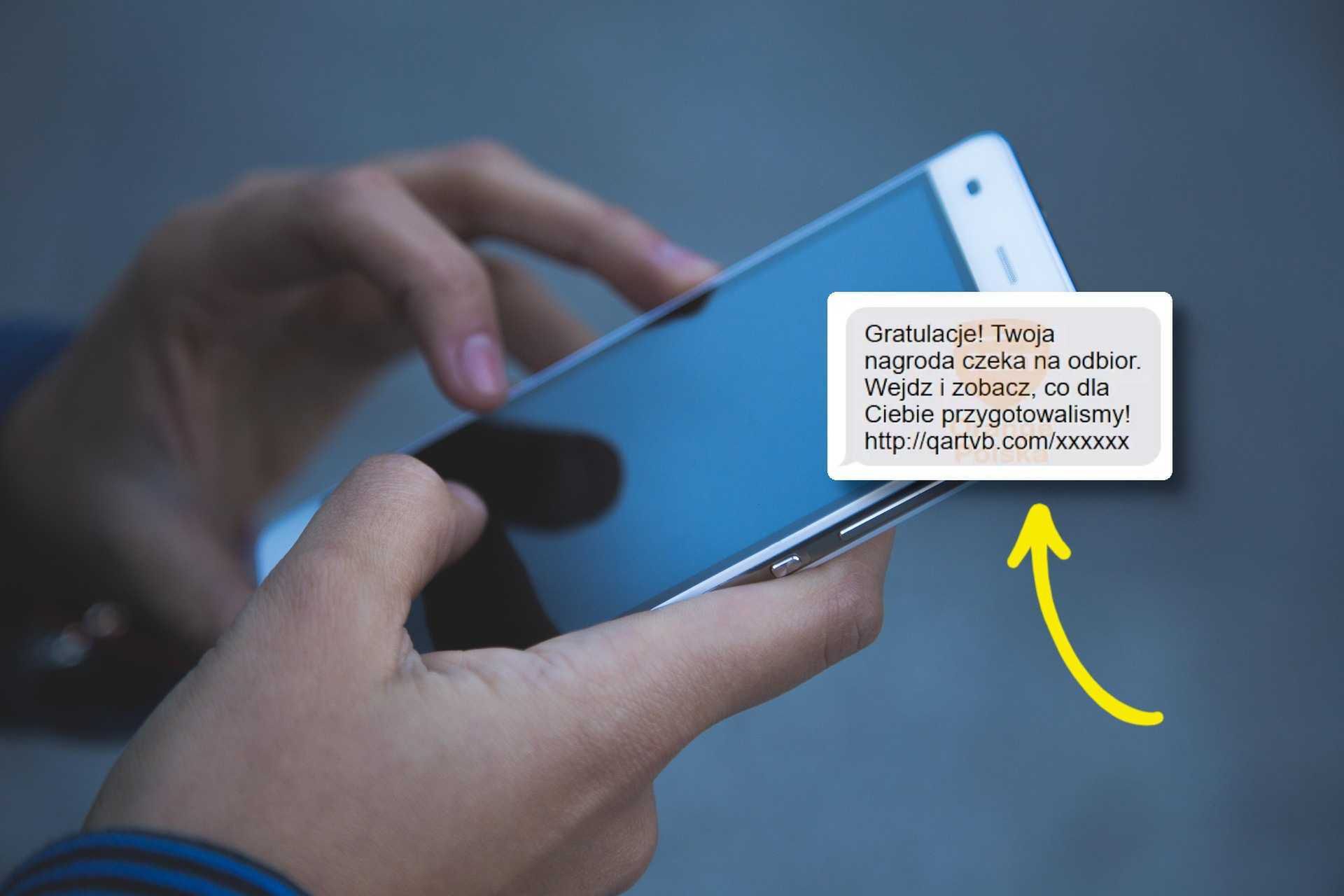 Niebezpieczny SMS: "Twoja nagroda czeka na odbiór"