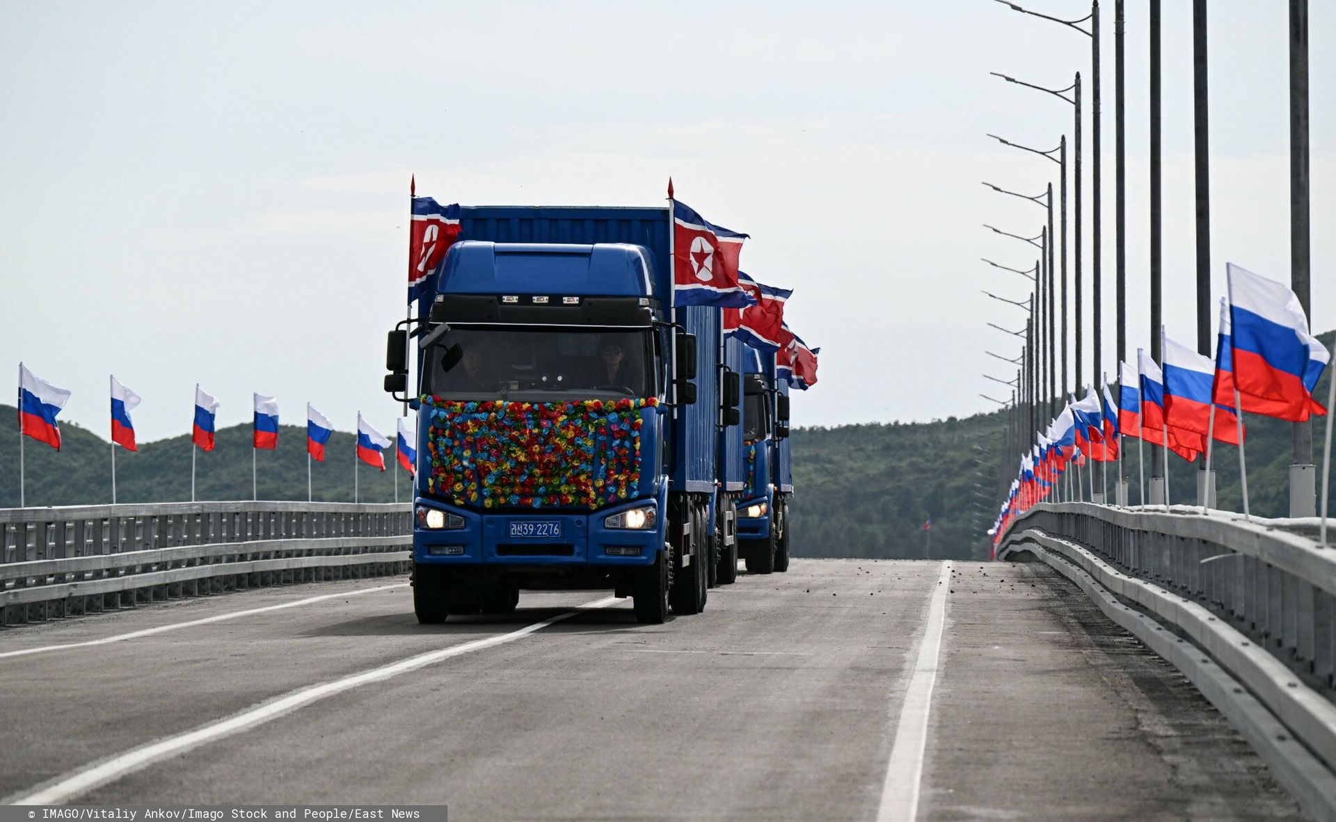 Zbliżenie reżimów. Pierwszy taki most między Rosją a Koreą
