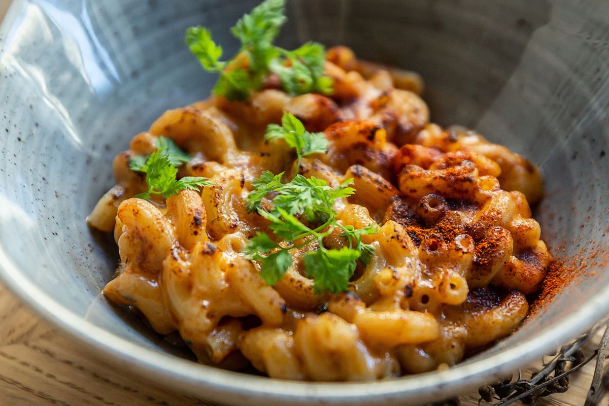 Zrobiłam ten kremowy makaron na obiad. Mama aż zaniemówiła