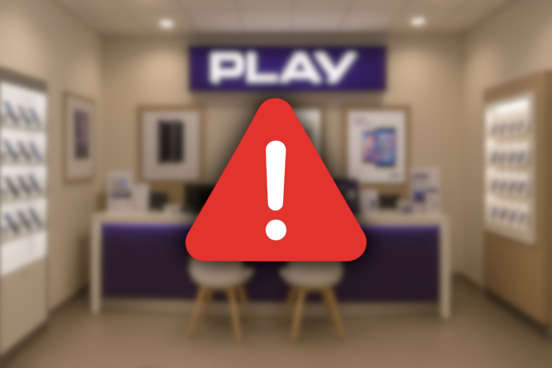 Trwa awaria w Play. Problem z zasięgiem komórkowym