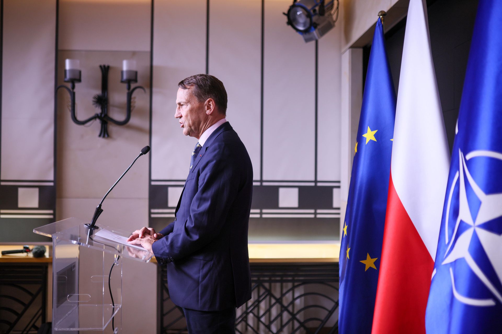 Minister Sikorski nieobecny na spotkaniu RB ONZ. Kto go zastąpi?