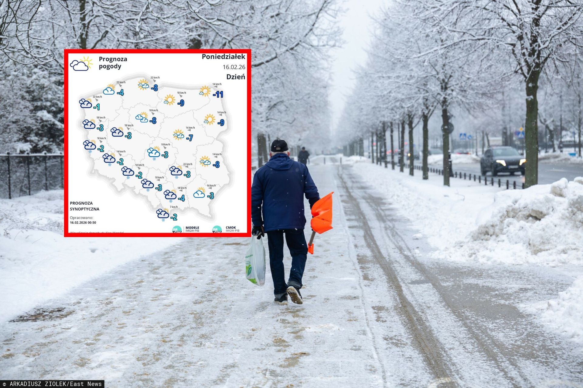 Śnieg zostaje na dłużej. Gdzie będzie prószyć w tym tygodniu?