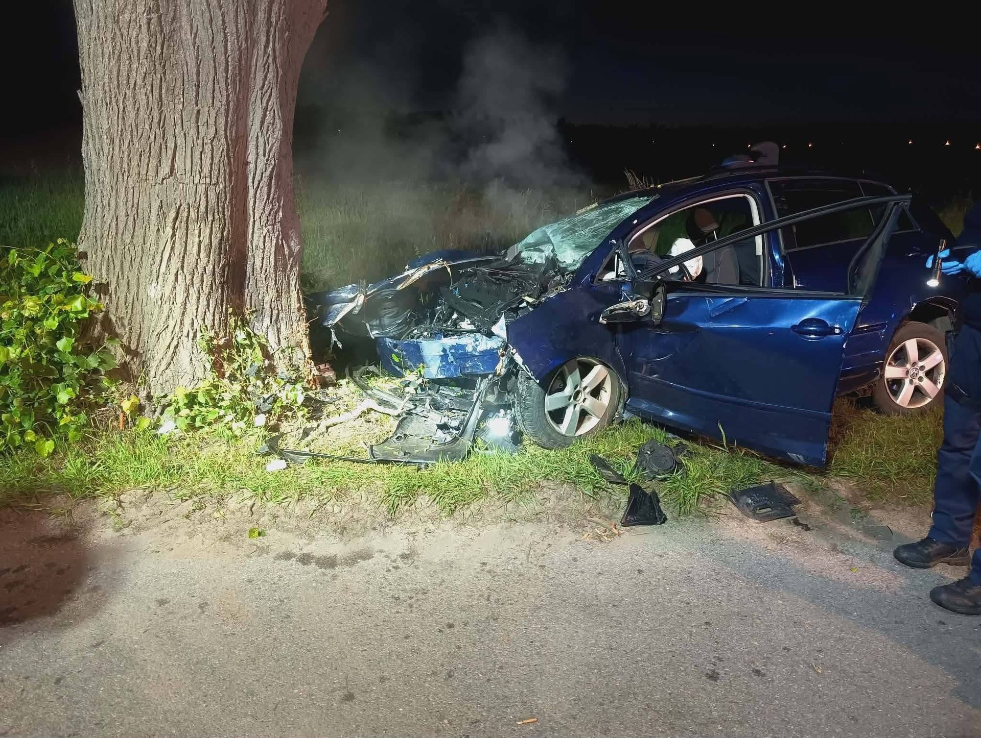 Tragiczny wypadek pod Gdańskiem. Nie żyje nauczyciel