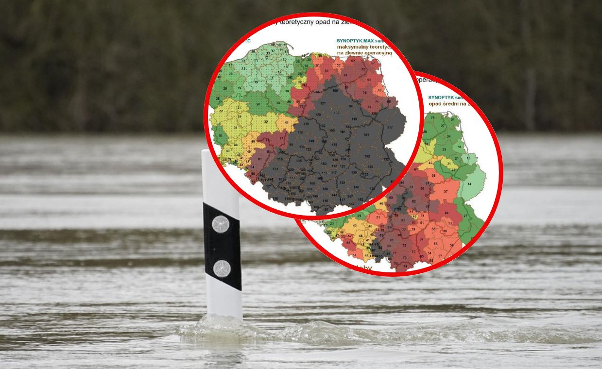 Połowa mapy na czarno. Groźny niż zablokowany nad Polską