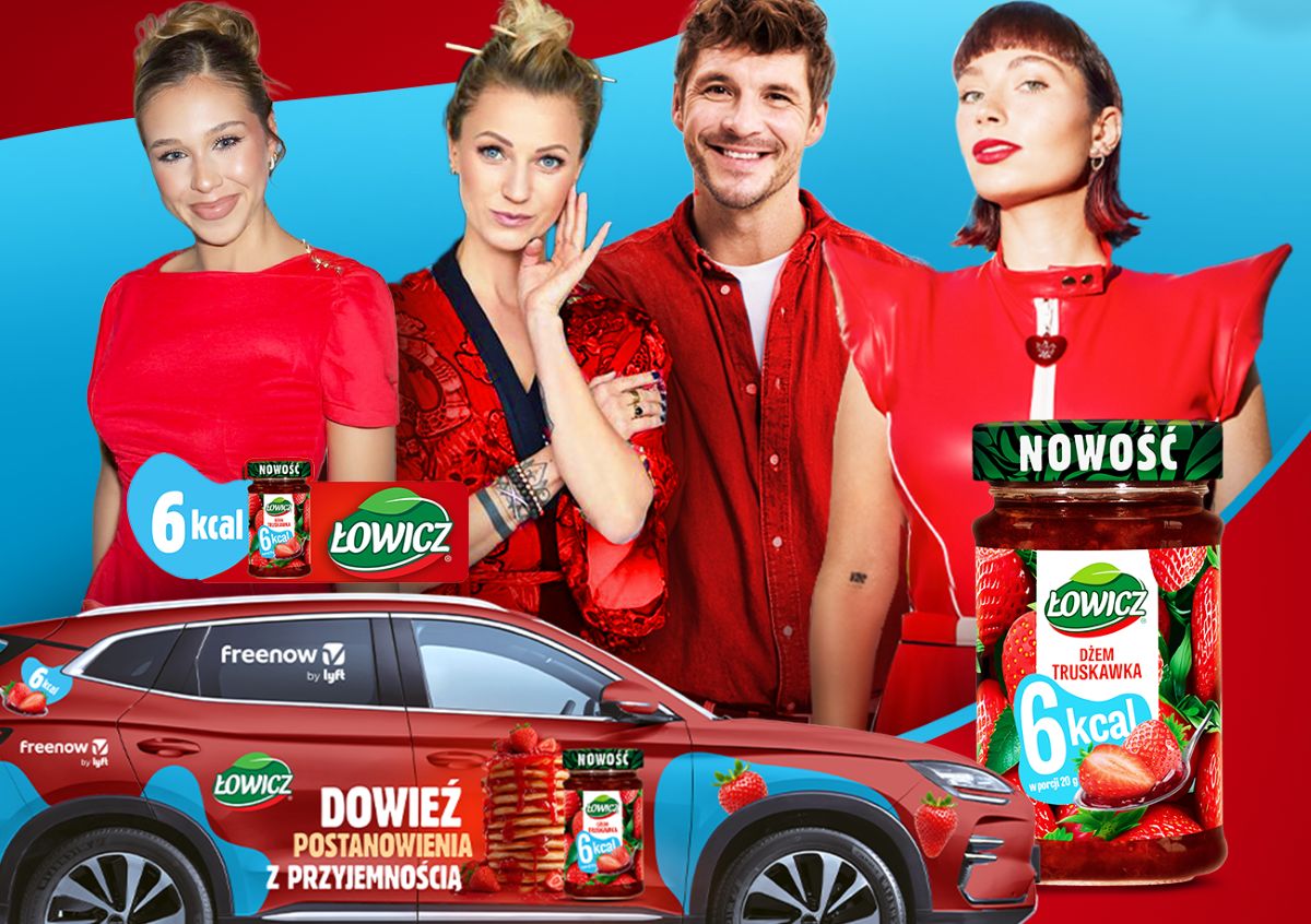 Łowicz z kolejną odsłoną kampanii promującej linię dżemów