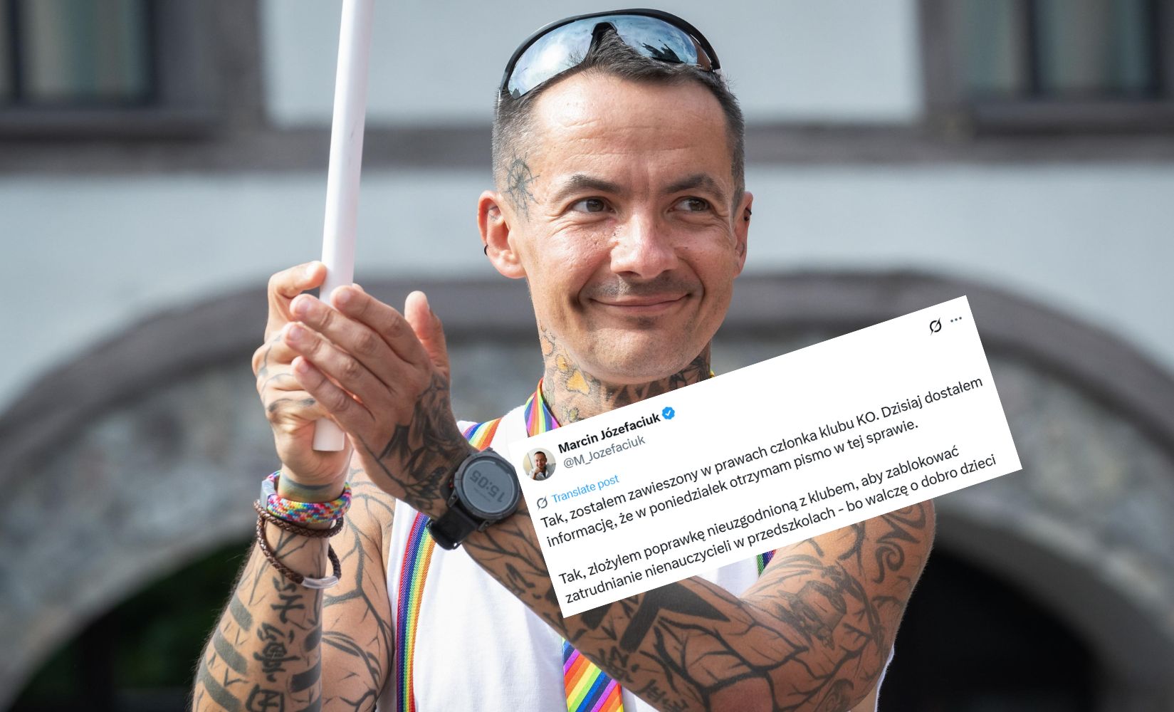 "Nie będę siedział cicho". Zawieszony poseł KO wydał oświadczenie