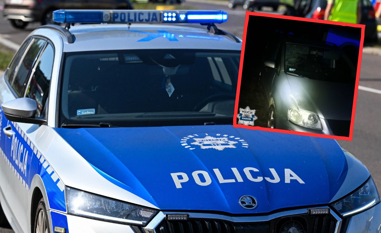 Tragiczny wypadek pod Radomiem. Śmiertelne potrącenie rowerzysty