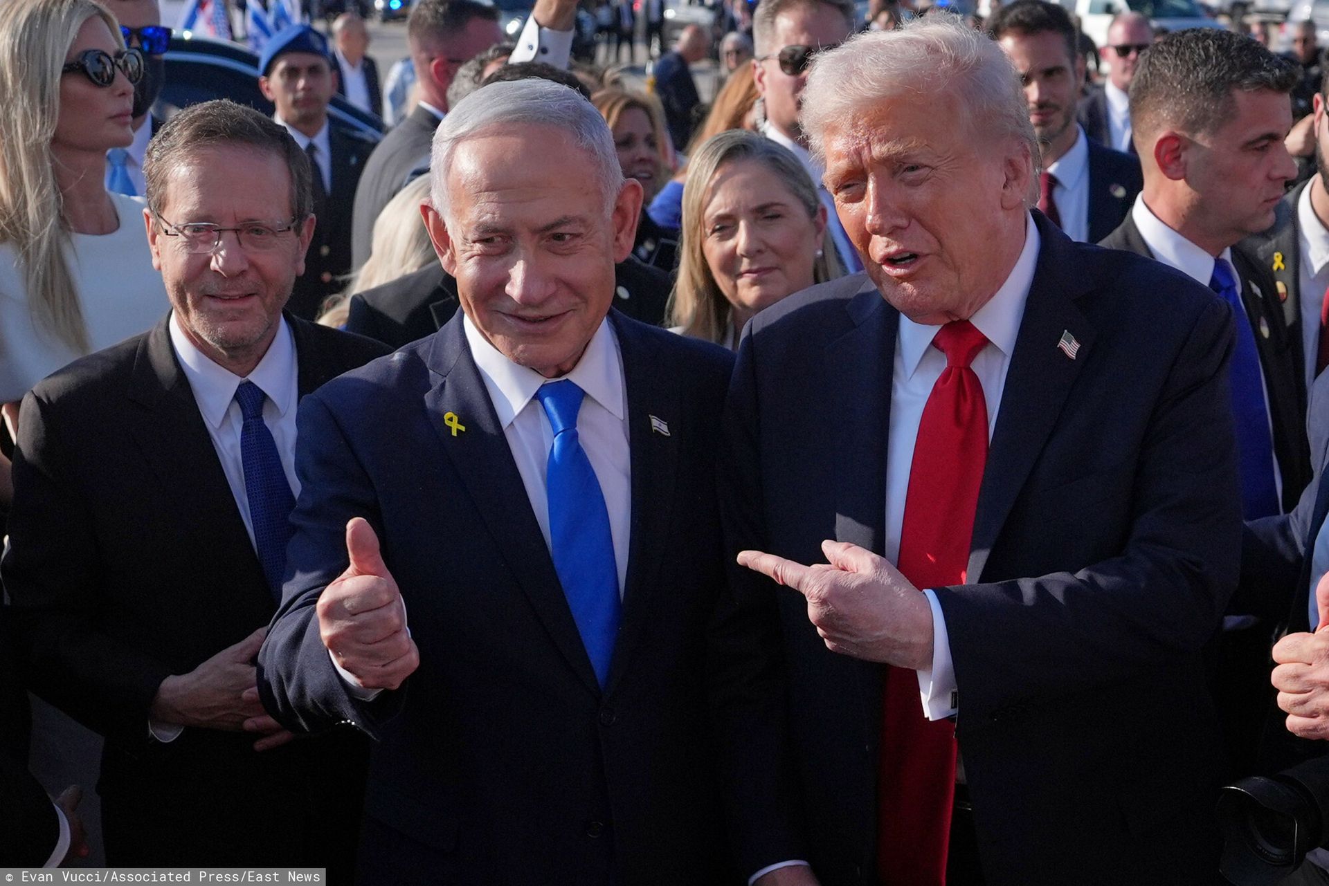 Netanjahu chce realizować wspólny plan z Trumpem. "Współpracujemy"