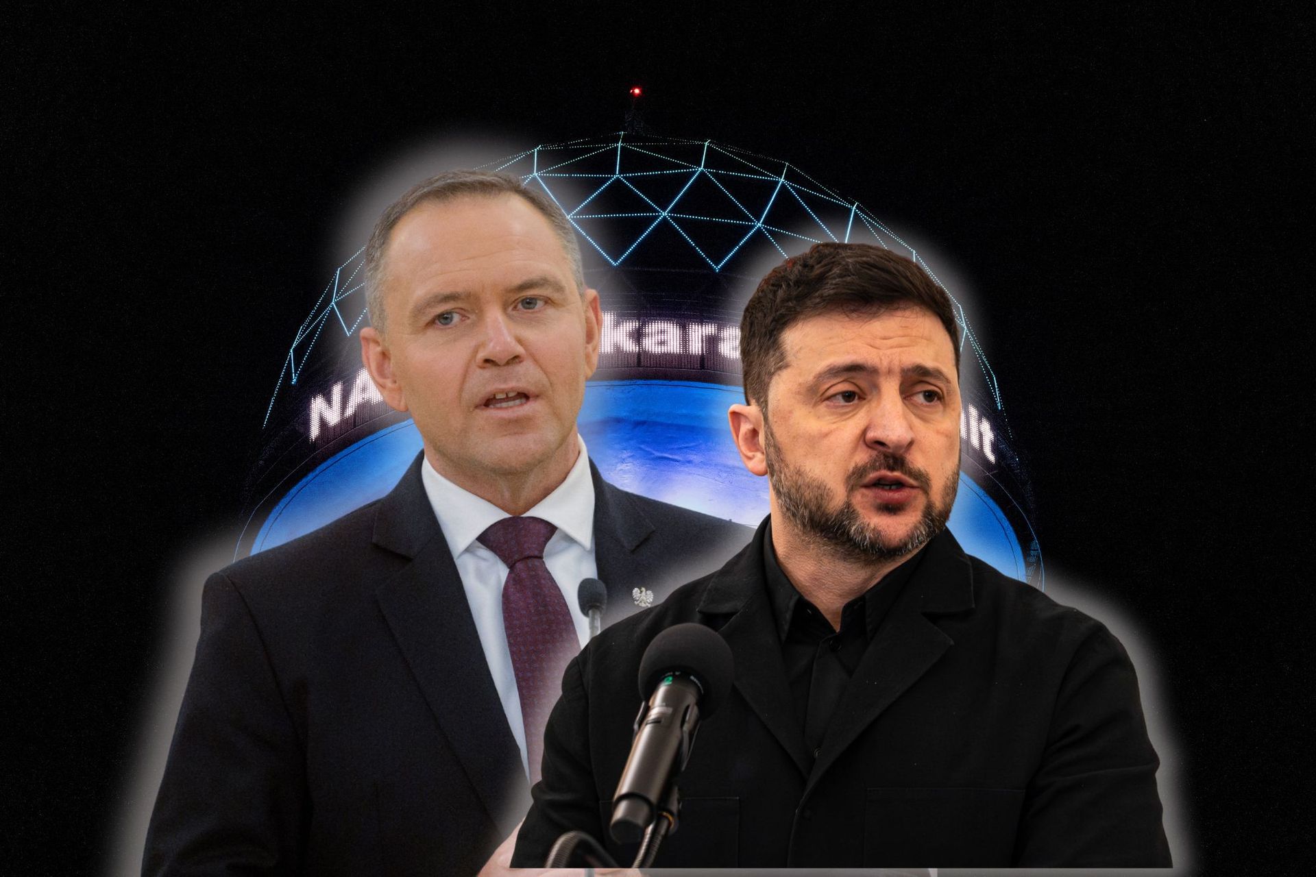 "Próbują dopasować harmonogramy". Będzie spotkanie Nawrocki-Zełenski?
