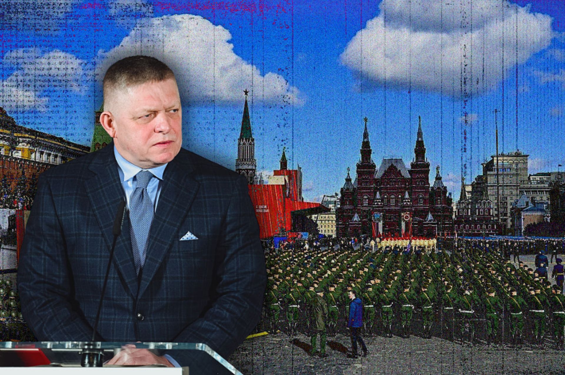 Fico zablokowany w drodze do Moskwy. Kraje bałtyckie zamknęły niebo