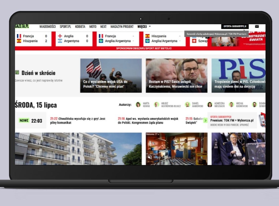 W Gazeta.pl reklamy nie dogoniły kosztów. Ubyła jedna piąta pracowników