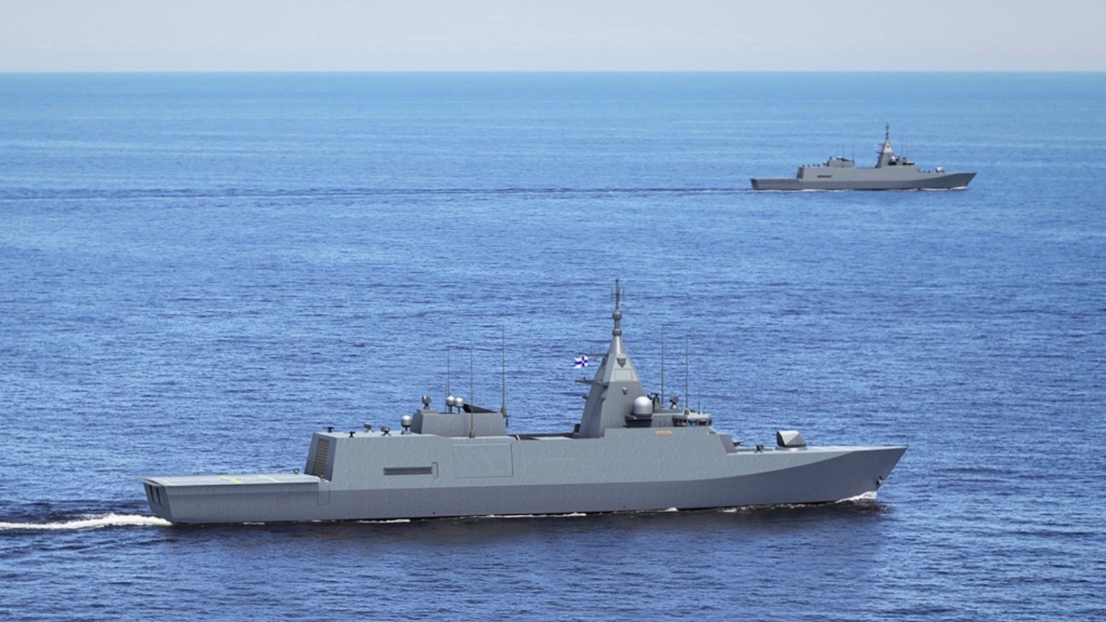 Sąsiad Rosji zbroi się na morzu. Rozpoczęła się budowa nowej korwety