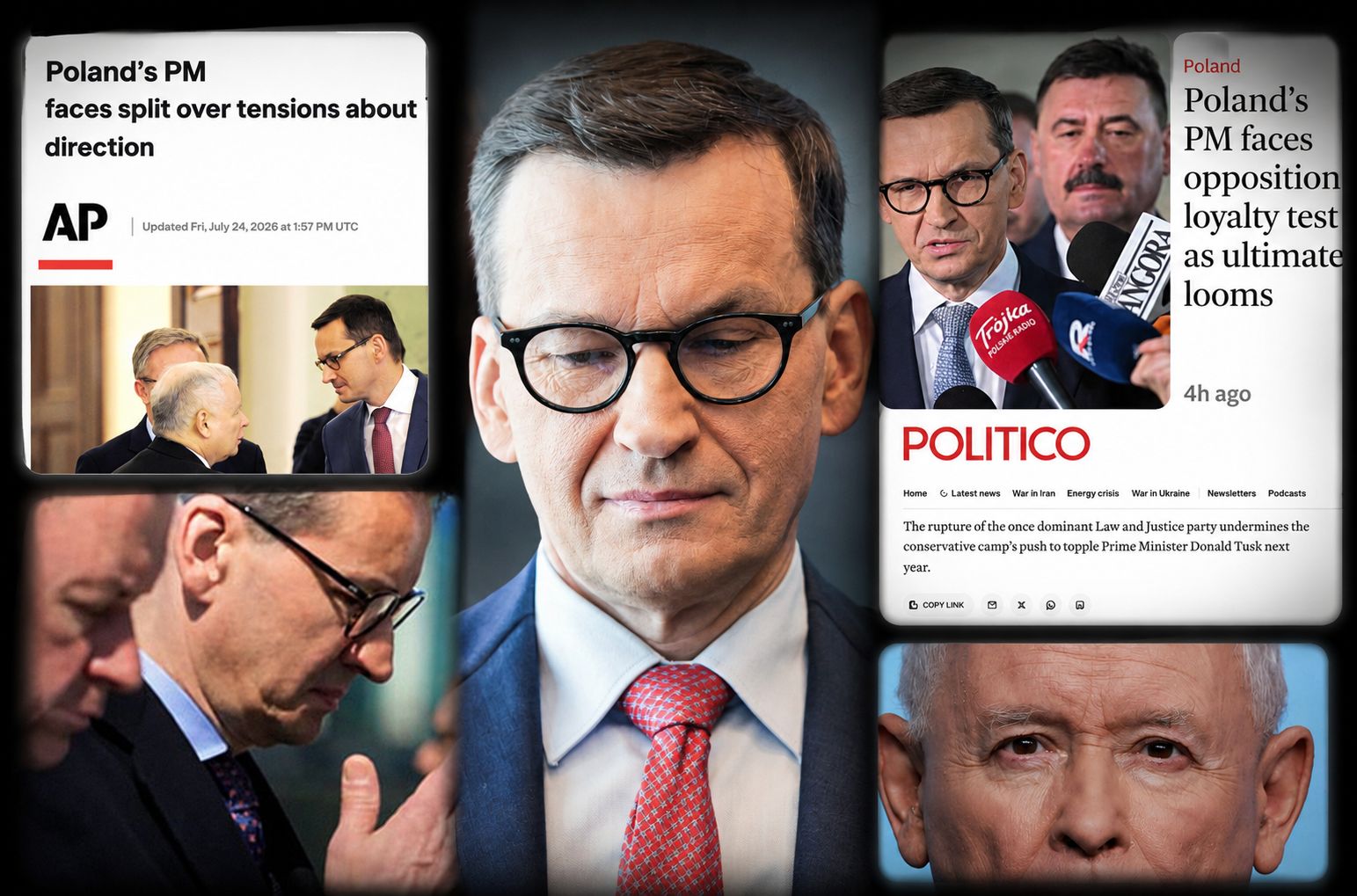 Zagraniczne media: "Utrata kontroli nad prawicą"
