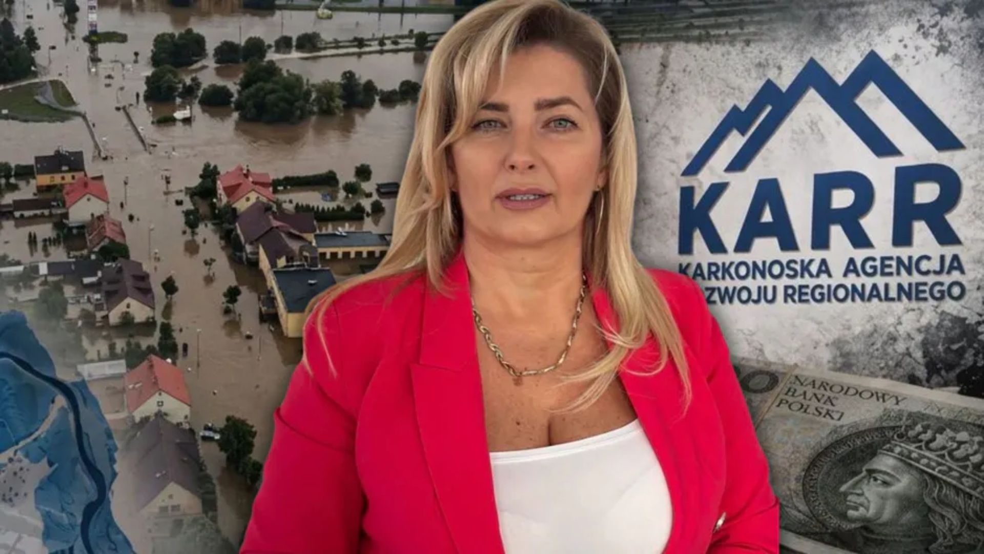Mąż wiceprezeski dostał pieniądze dla powodzian. Para zabrała głos