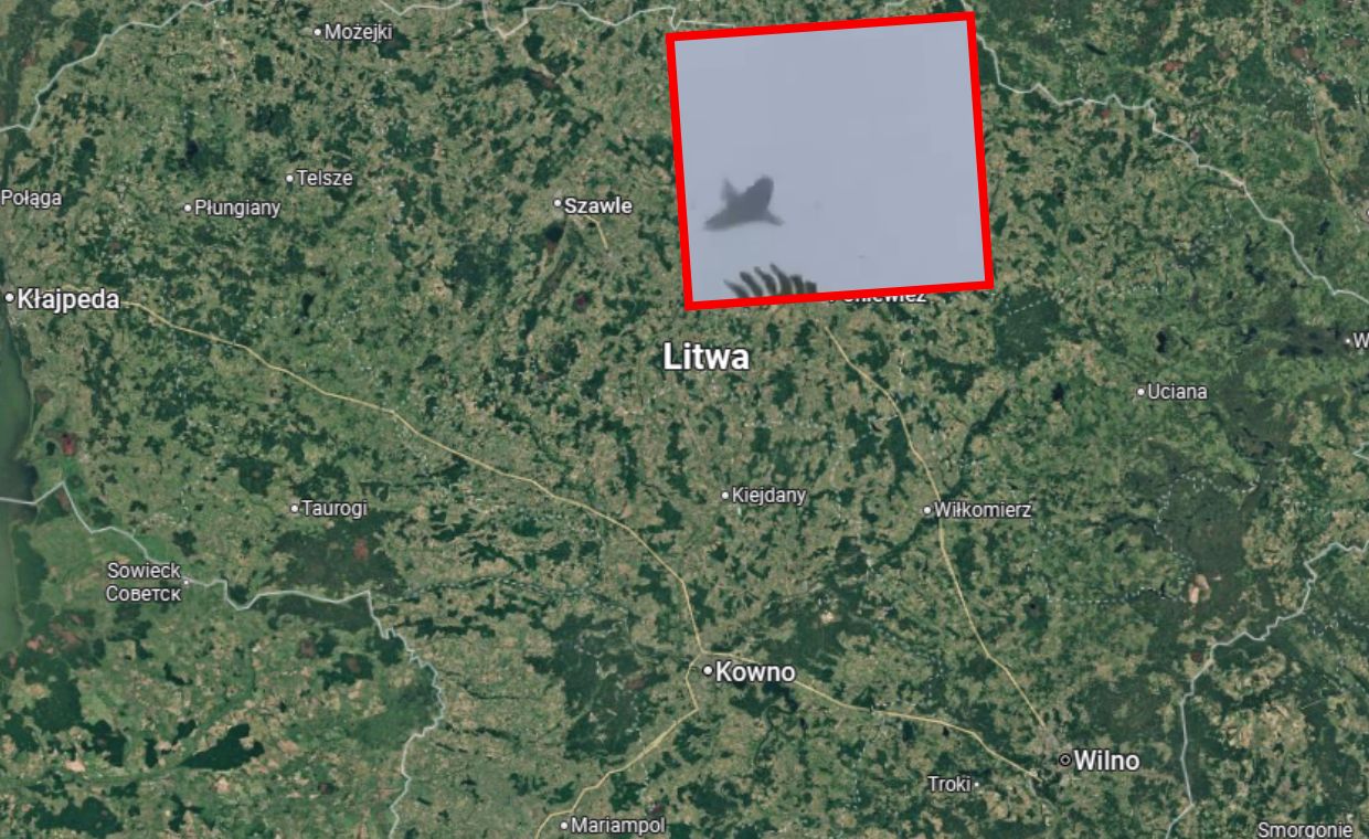 Myśliwce NATO poderwane na Litwie. Znaleziono szczątki możliwego drona