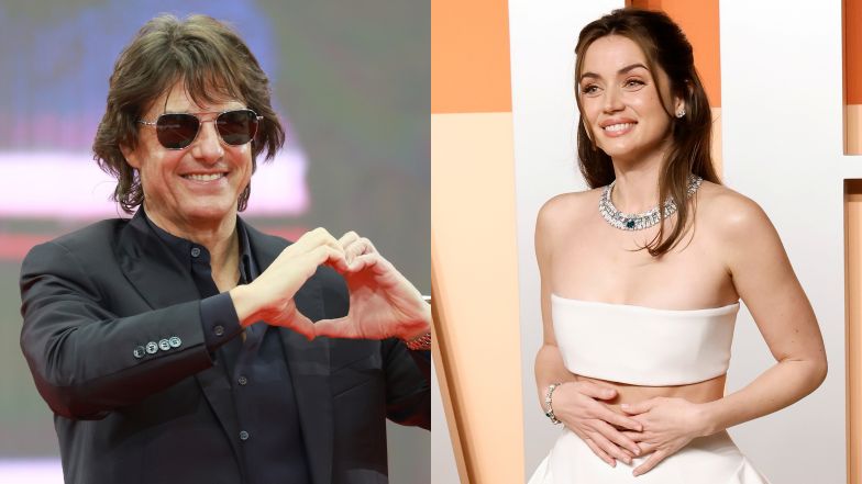 Ana de Armas i Tom Cruise "przyłapani" w Londynie. Jest nagranie, jak spacerują razem po parku