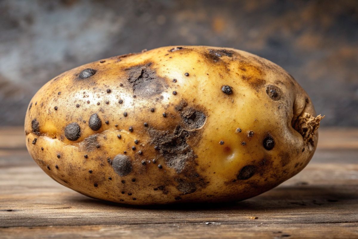 Czy czarna plamka na ziemniaku jest szkodliwa? Wiele osób ma wątpliwości, czy można takie jeść