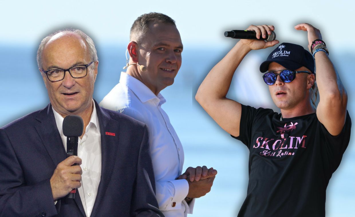 Krzyk Czarzastego o prezydencie i Skolimie. Tłum oszalał