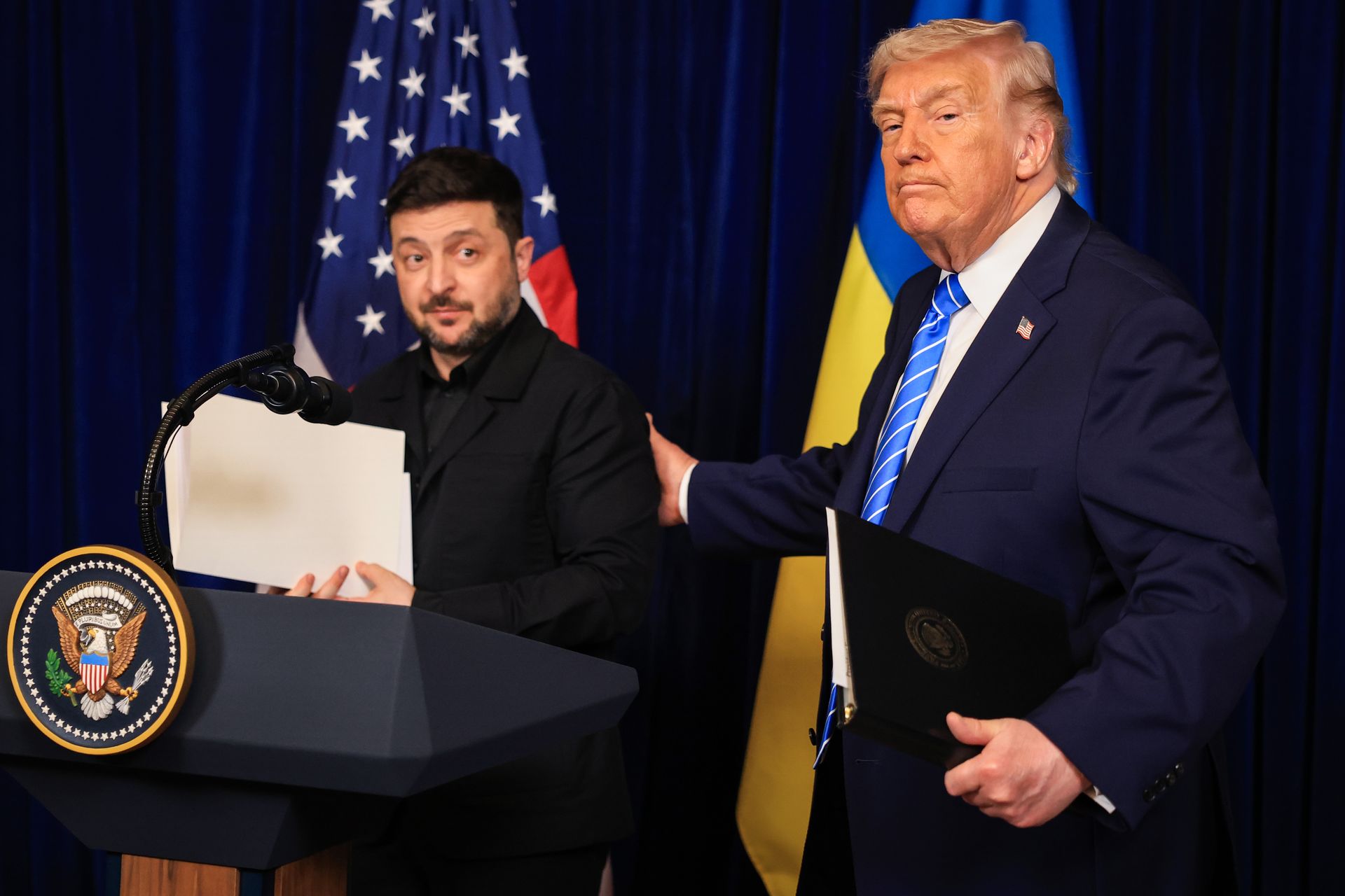 Trump o wojnie w Ukrainie. Mówi o "postępie" w dążeniu do pokoju