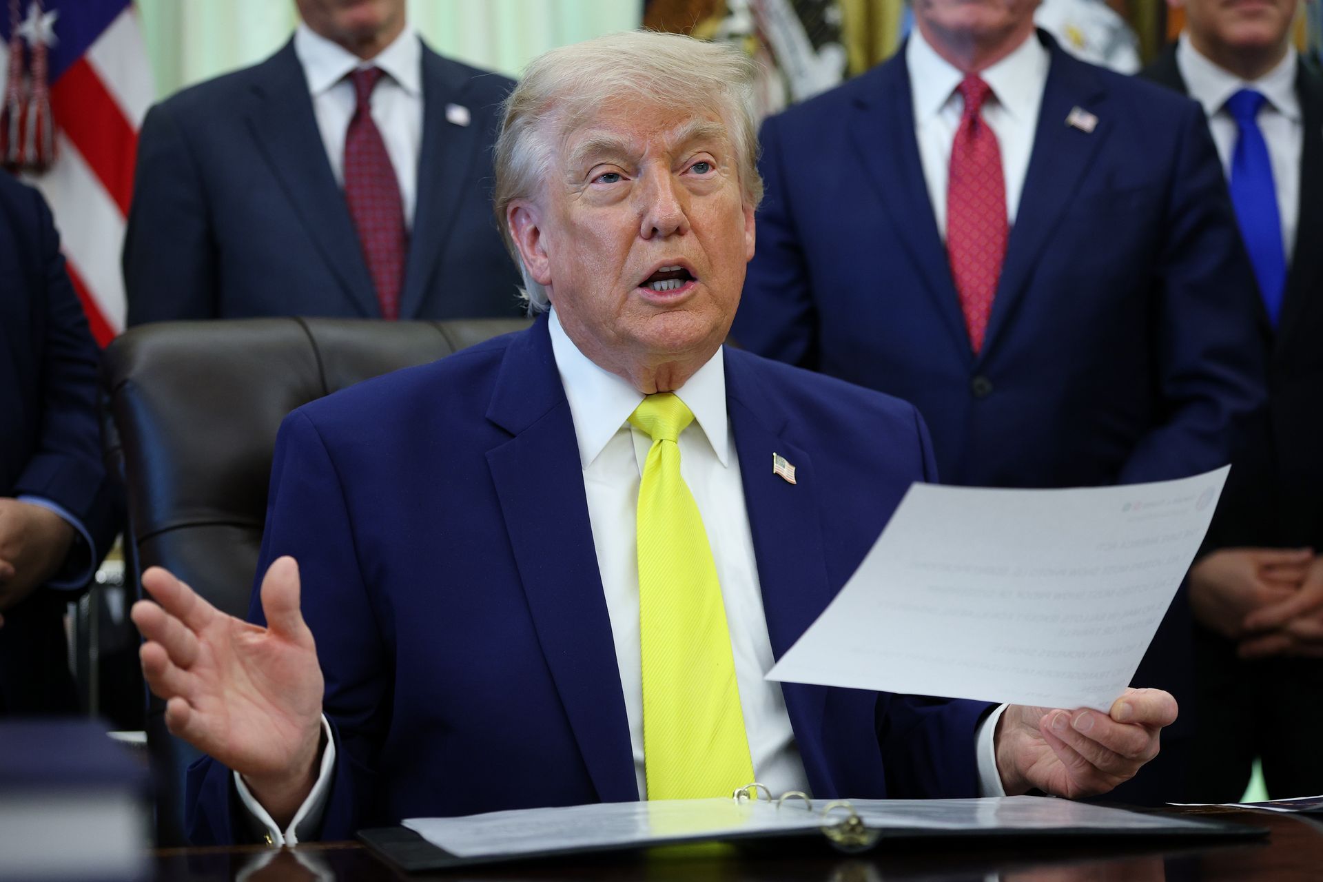 Trump o odwecie USA na Iran. Mocne oświadczenie