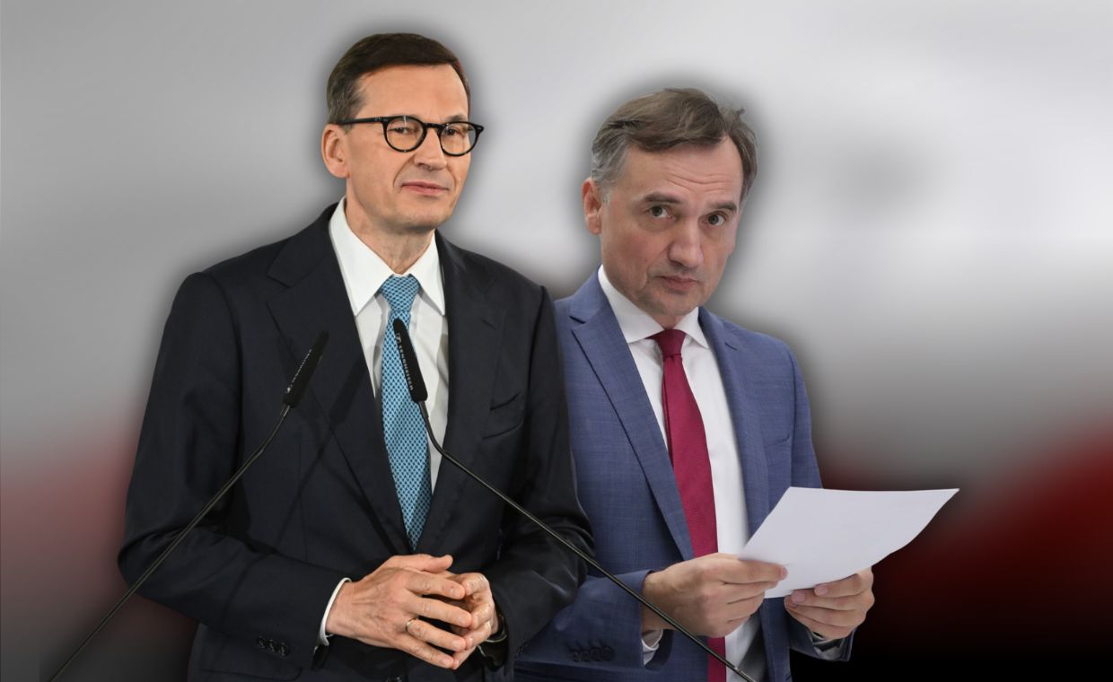 "Ziobro to miękiszon?" Mateusz Morawiecki odmawia odpowiedzi